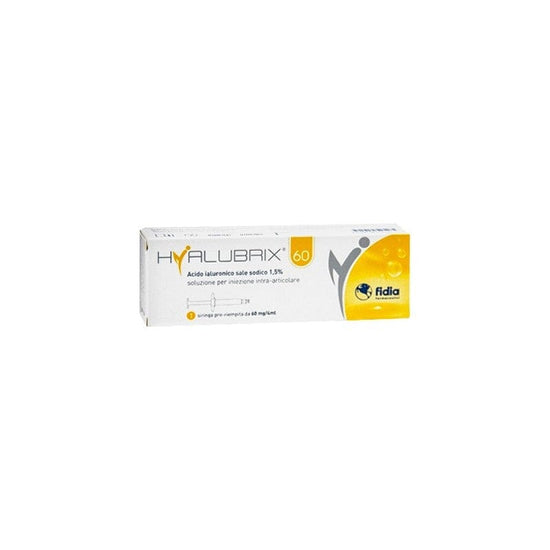 Hyalubrix 60 mg 4 ml Laboratoires FIDIA Farmaceutici Orthopédie