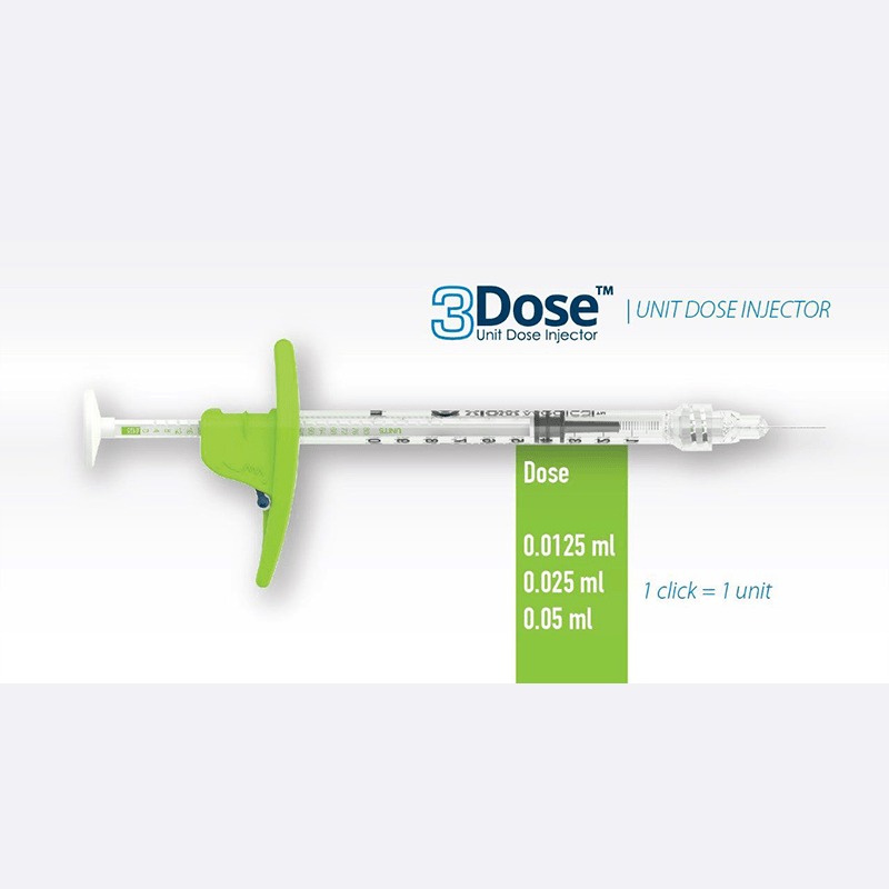 Unit Dose Injectable Syringe 3DOSE Unit Dose Injector - TSK | Centrale Fillers