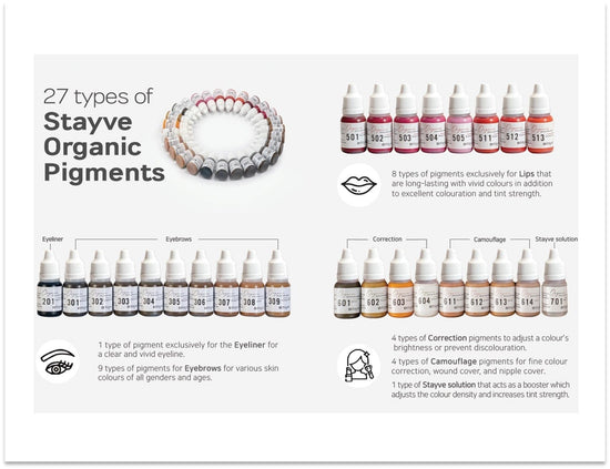 Stayve Organic Pigments Colours - Pigments Stayve STAYVE Stayve